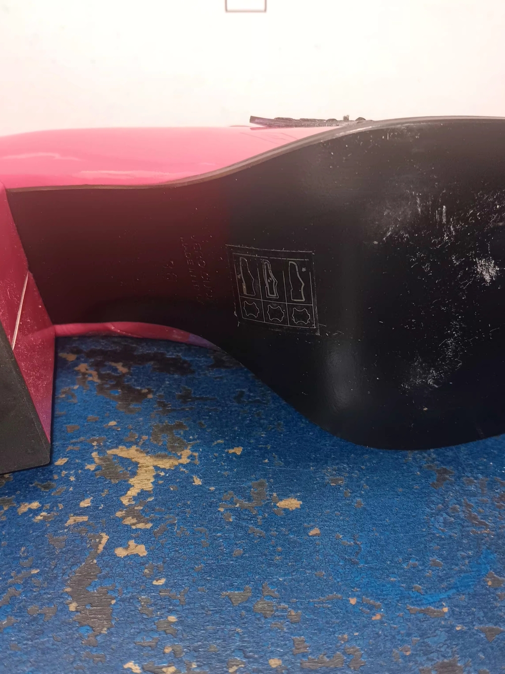 Pink Patent Block-Heel Loafers - Picture 6 of 7